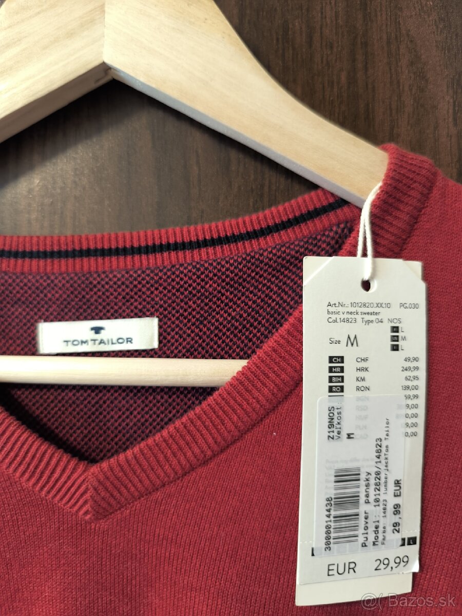 Sveter Tom Tailor pánsky M