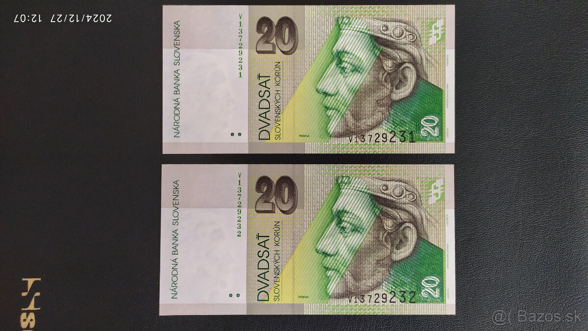 20 Sk 2006 s.V UNC, posledná séria