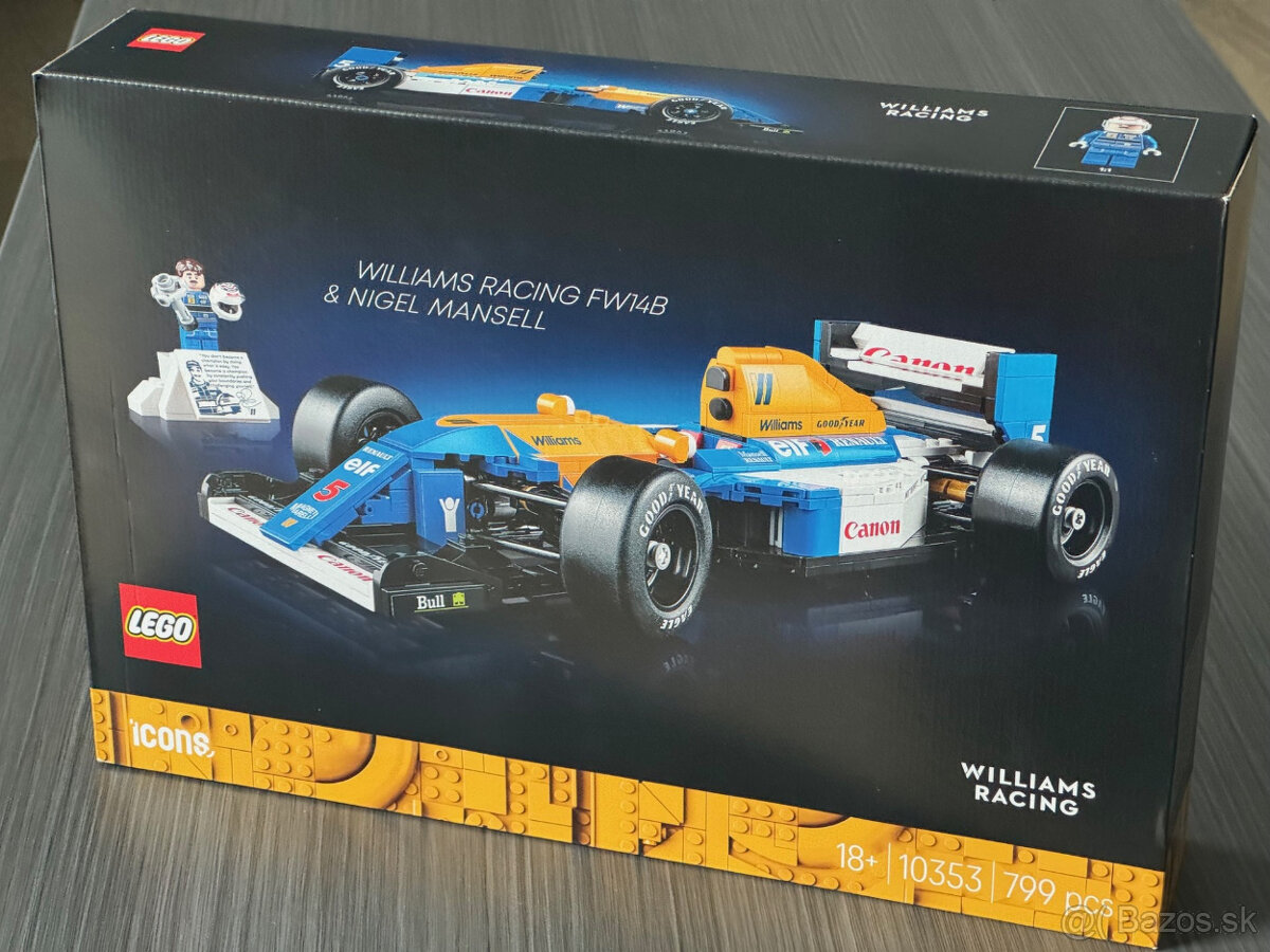 LEGO Icons 10353 - Williams Racing FW14B a Nigel Mansell