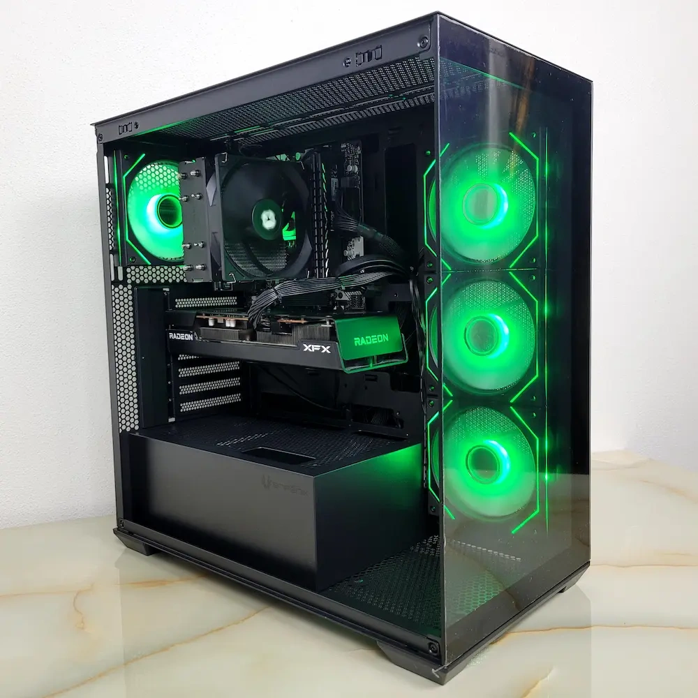ASRock AMD 5700X RX6600XT 32GB 512GB 750W