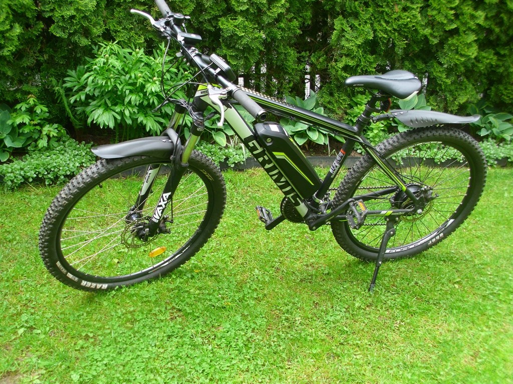 horský elektrobicykel HECHT GRIMIS MATT