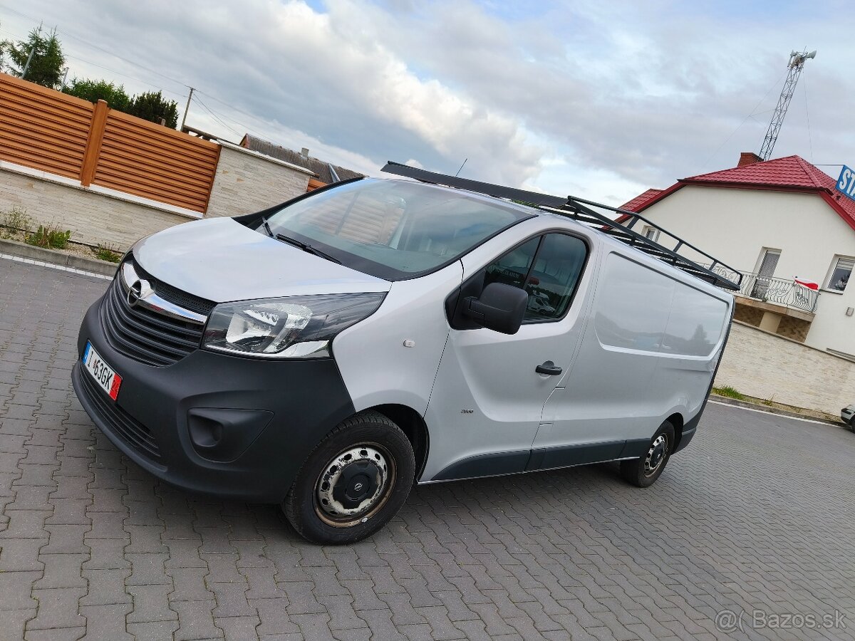 Opel Vivaro L2H1 Long klimatizacia tazne tempomat r.v. 2016