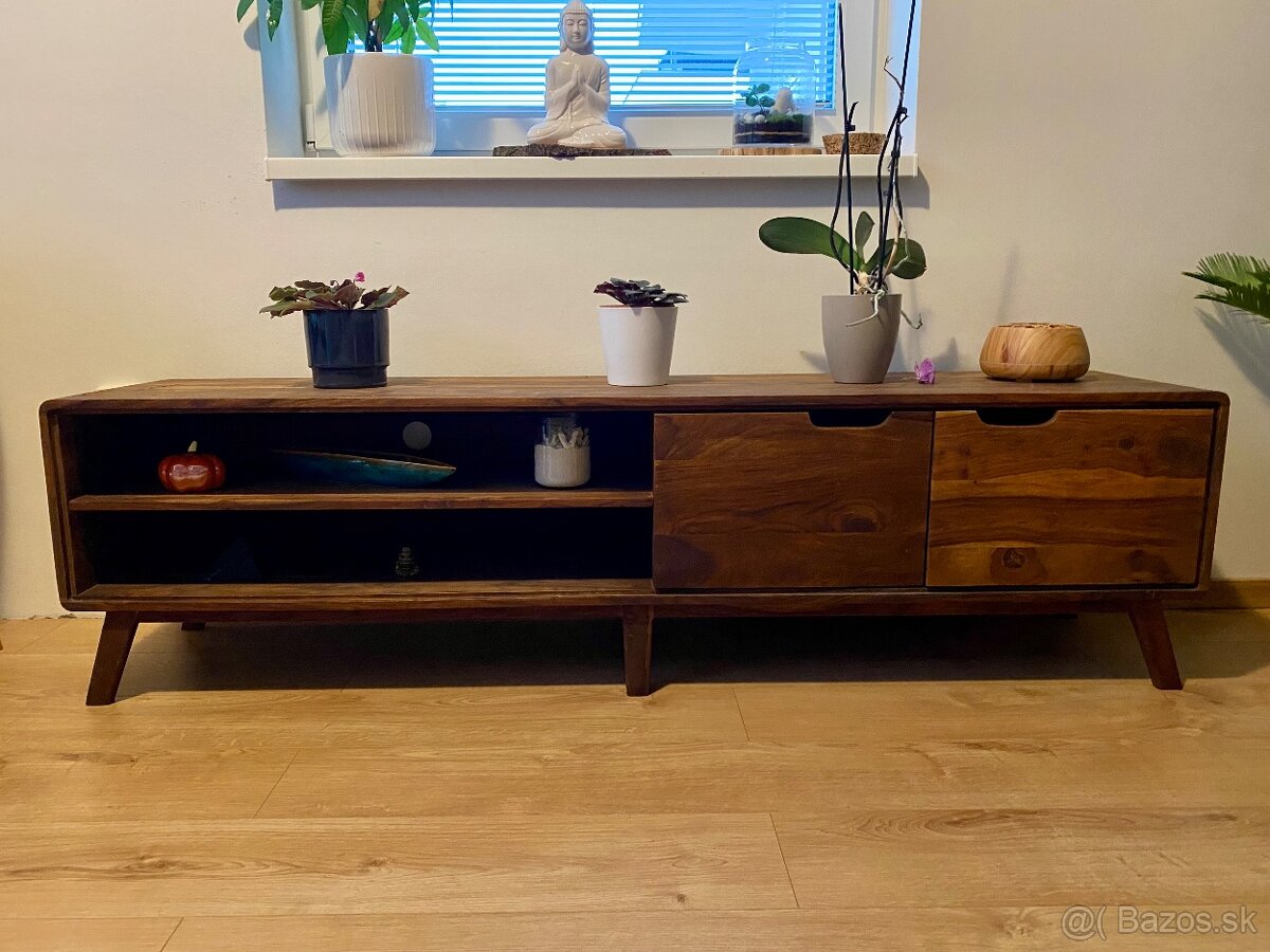 Skrinka pod TV 40x180cm palisander masiv