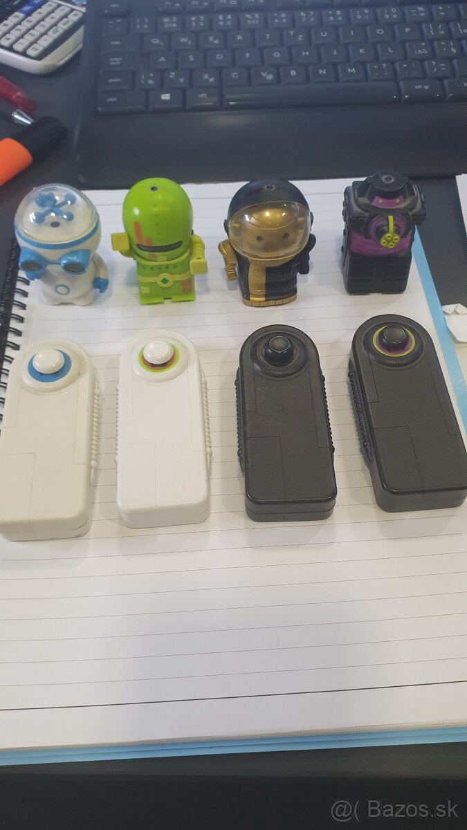 Robotiky ZIBITS 4ks + dráha Zibits (komplet)