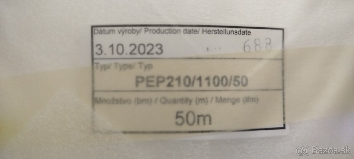 Nová podložka pod plávajúcu podlahu Polypen 2mm