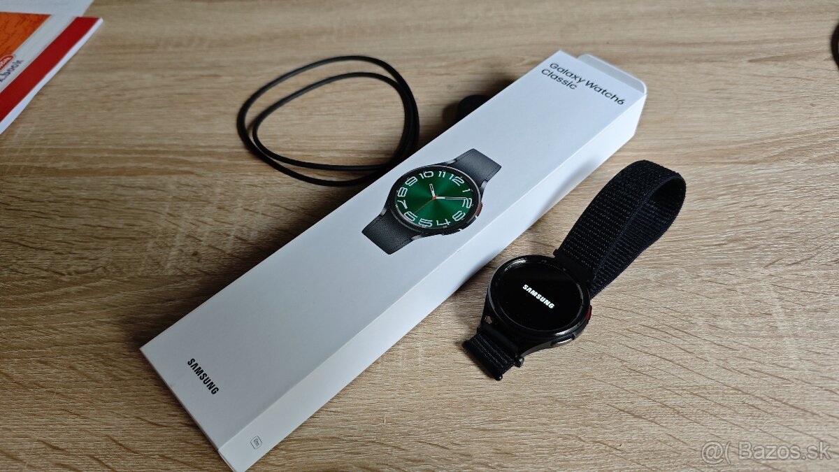 Smart hodinky Samsung Galaxy Watch6 Classic 47mm, záruka