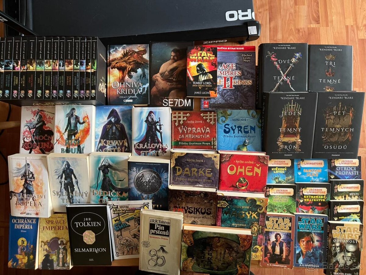 Malaz,Star Wars,Feist,gamebooky,Série Temná věž,Sonea atd