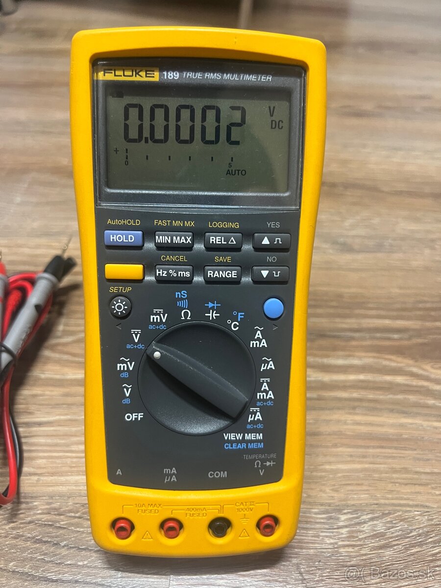 Fluke 189 multimeter - rezervovane