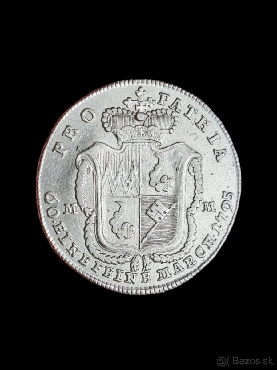 Vzácnejšie Biskupské 20 Kreuzere - Nemecko Wurzburg