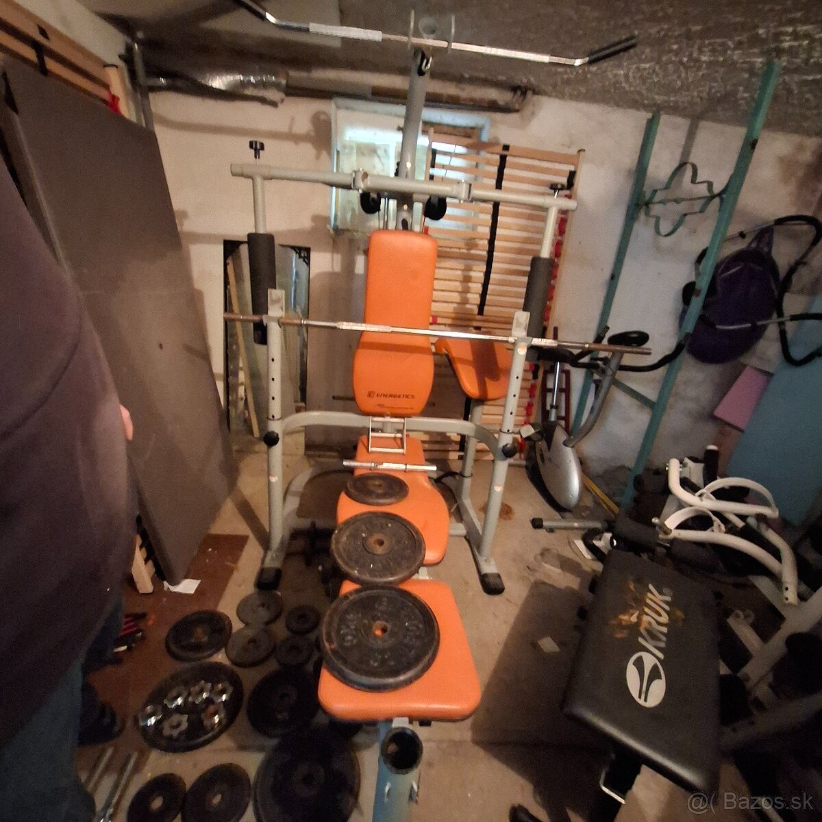 Predám posilňovaciu vežu + činky