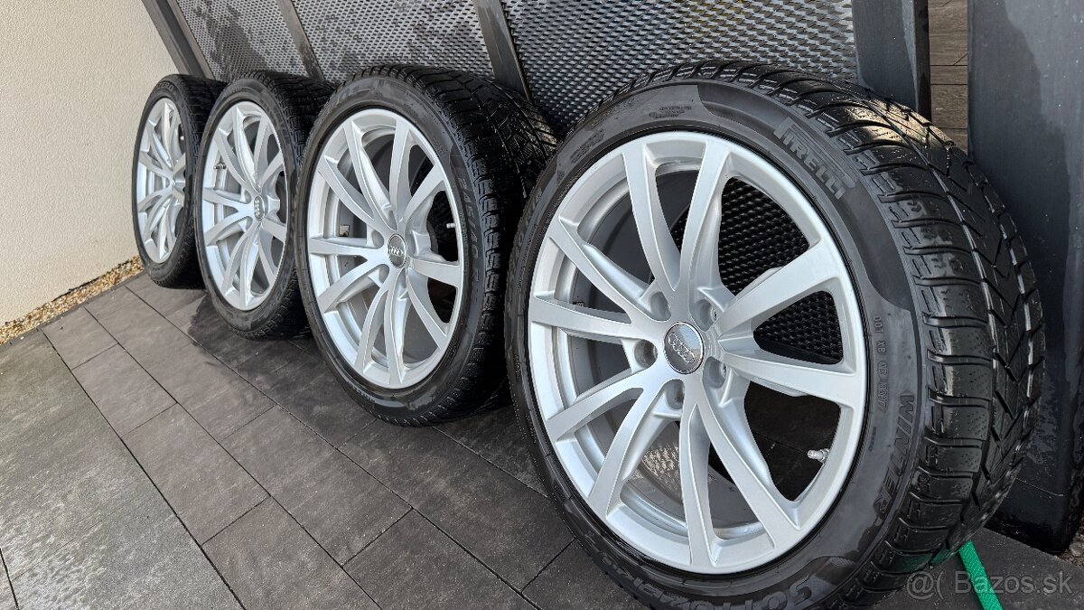 Predam alu disky original audi 245/40 R18 roteč 5x112