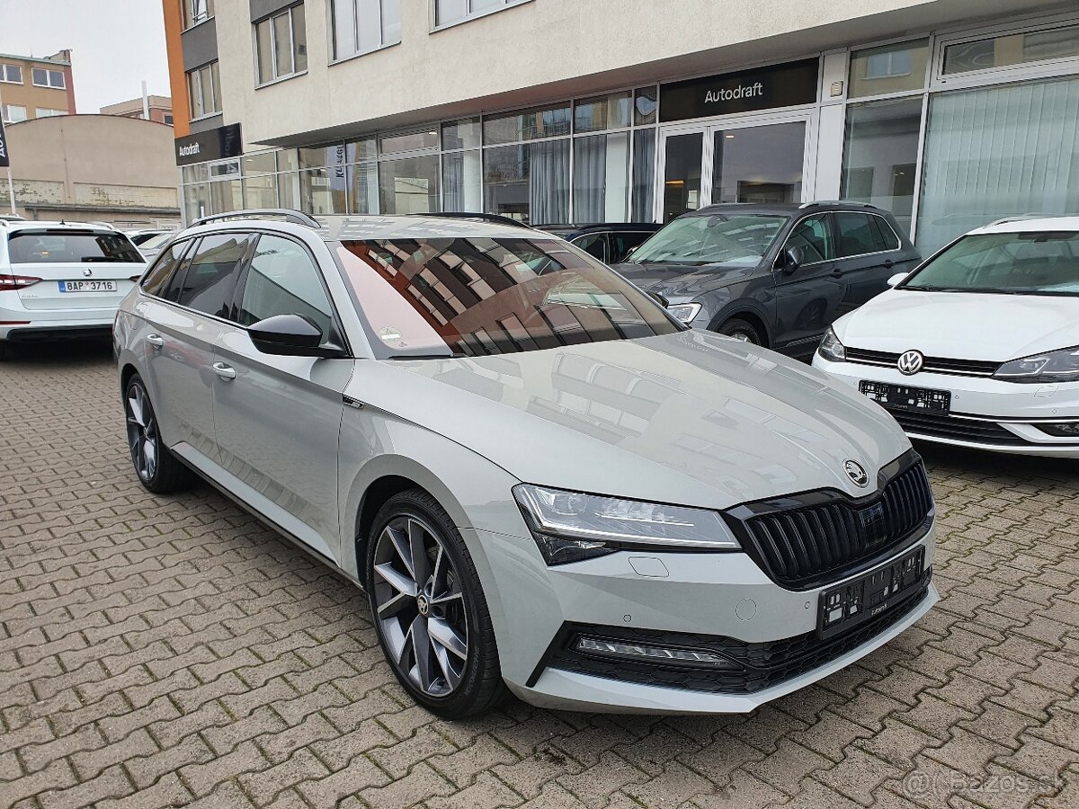 Škoda Superb 3 Combi TDI 147kW Sportline - záruka Autodraft