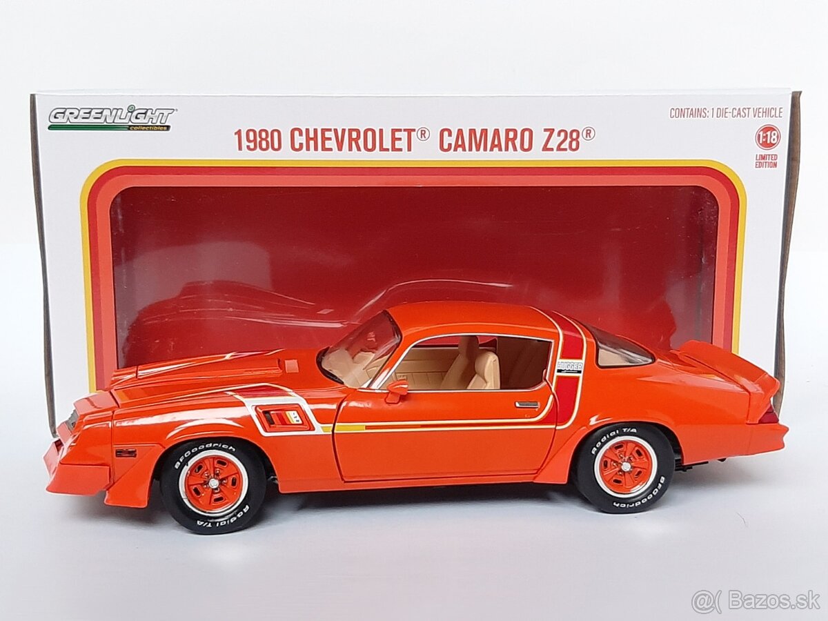 1:18 - Chevrolet Camaro Z/28 (1980) - Greenlight - 1:18