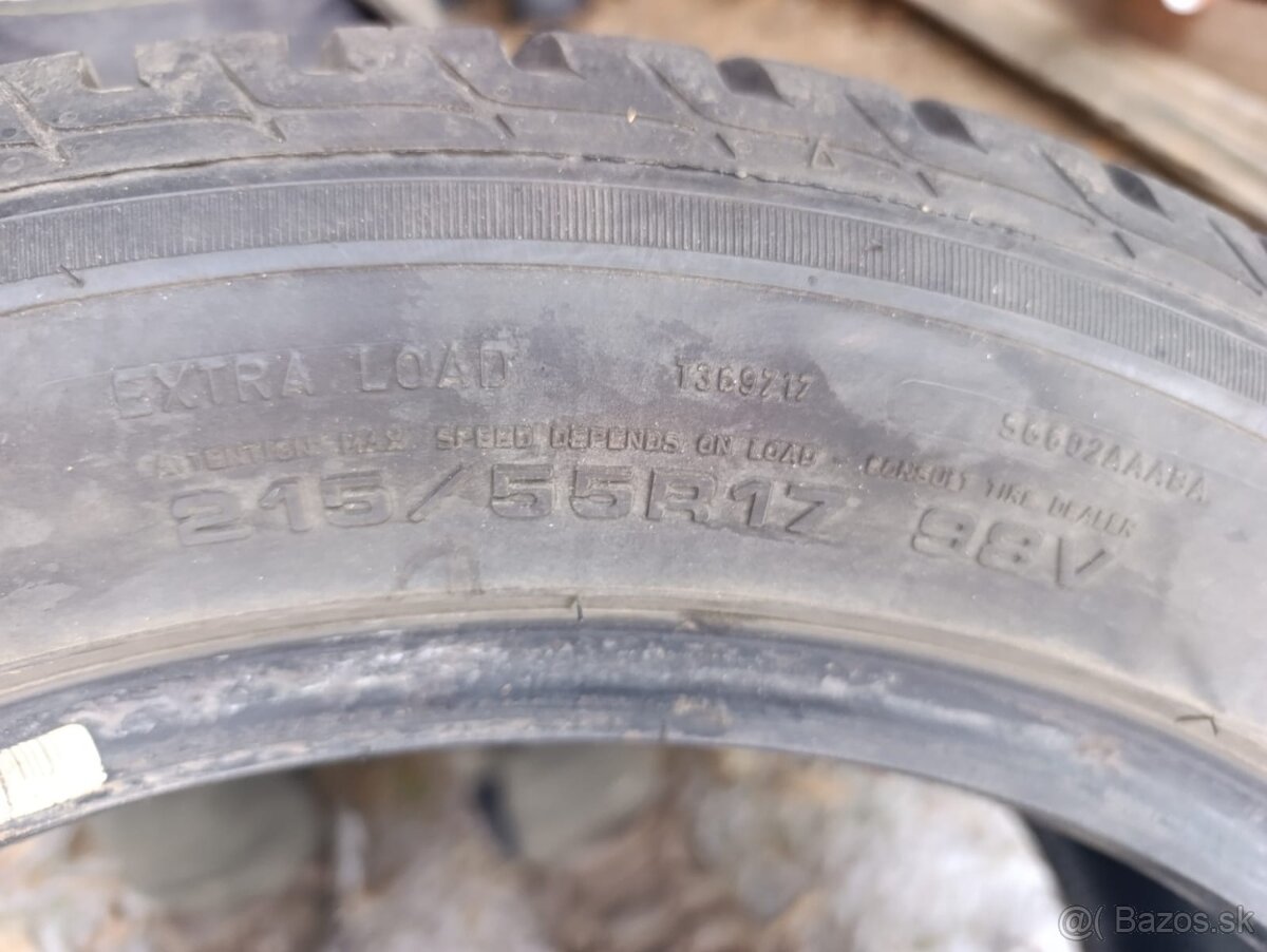 Zimné pneu 215/55 r17