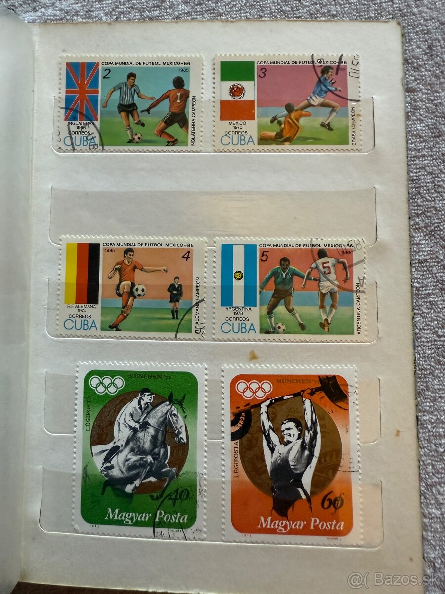 Predávam staré známky zo sveta