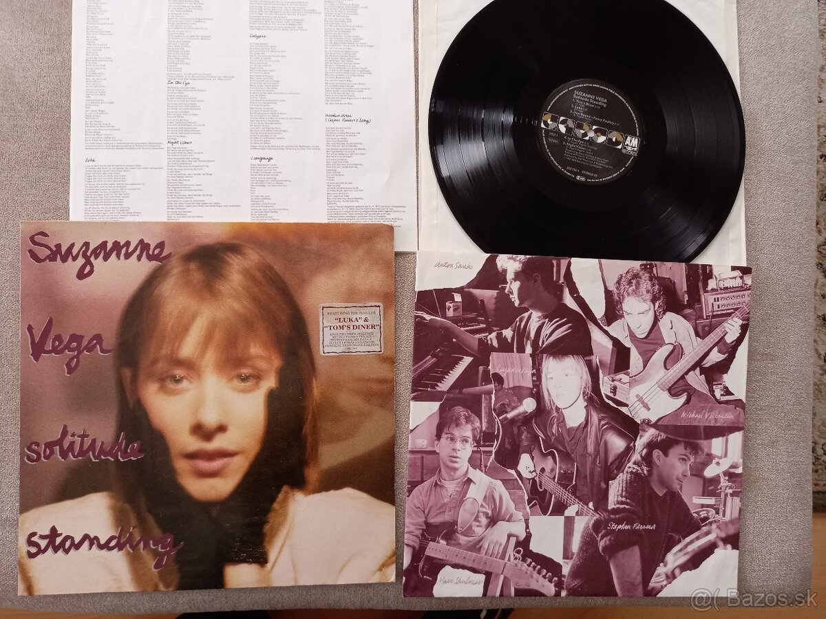 Suzanne VEGA „ Solitude Standing“ / A&M 1980/+ vnut ob/text