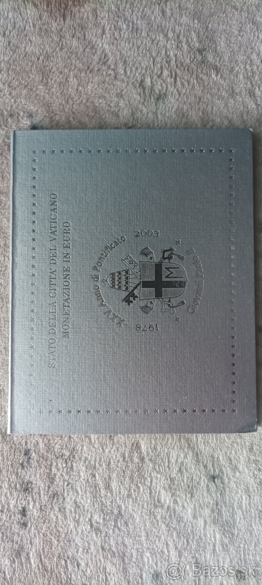 Vatikán 2003 sada EURO mincí UNC