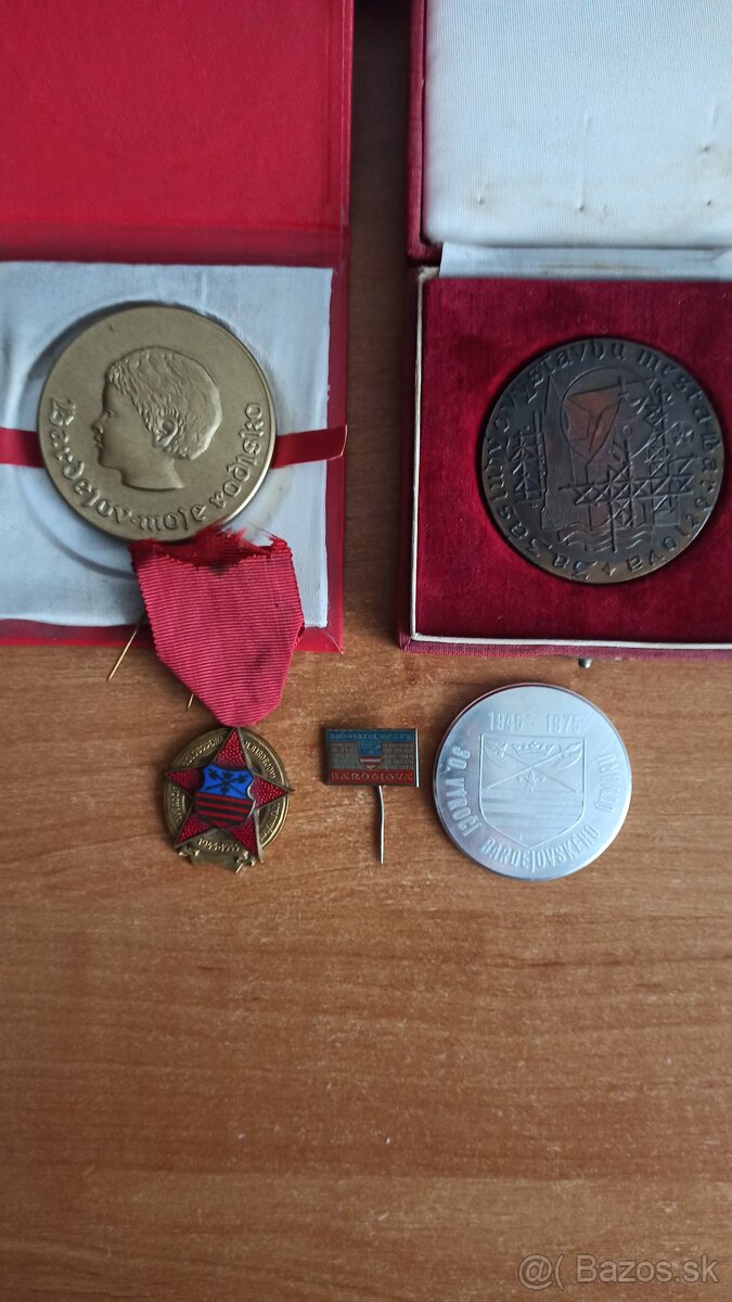 Medaile Bardejov