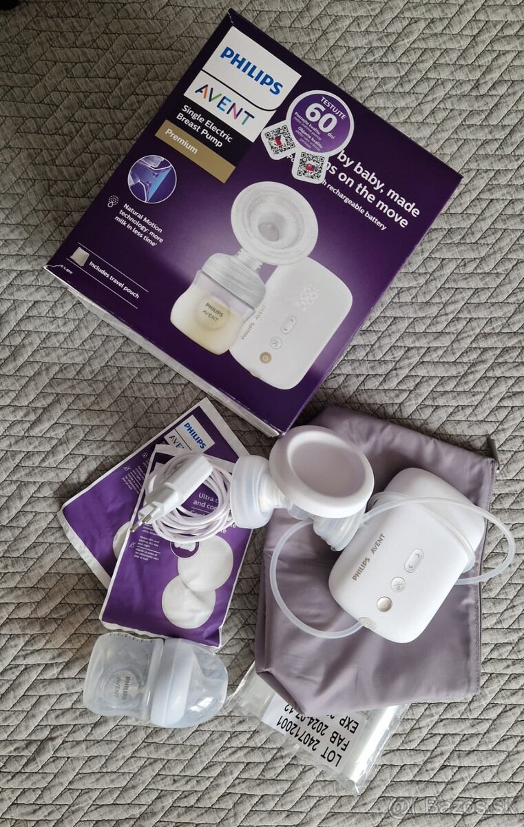 Elektrická odsávačka materského mlieka