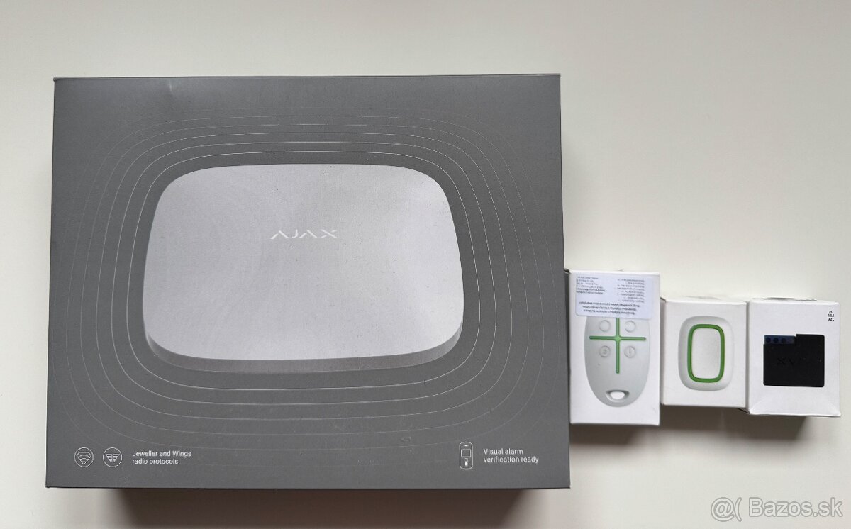 AJAX Rex 2 + ovládače a relé