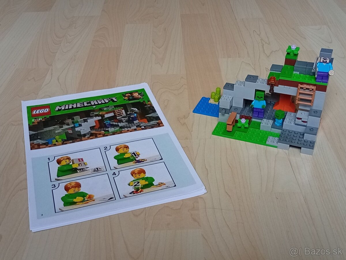 21141 LEGO MINECRAFT - Jaskyňa so zombie