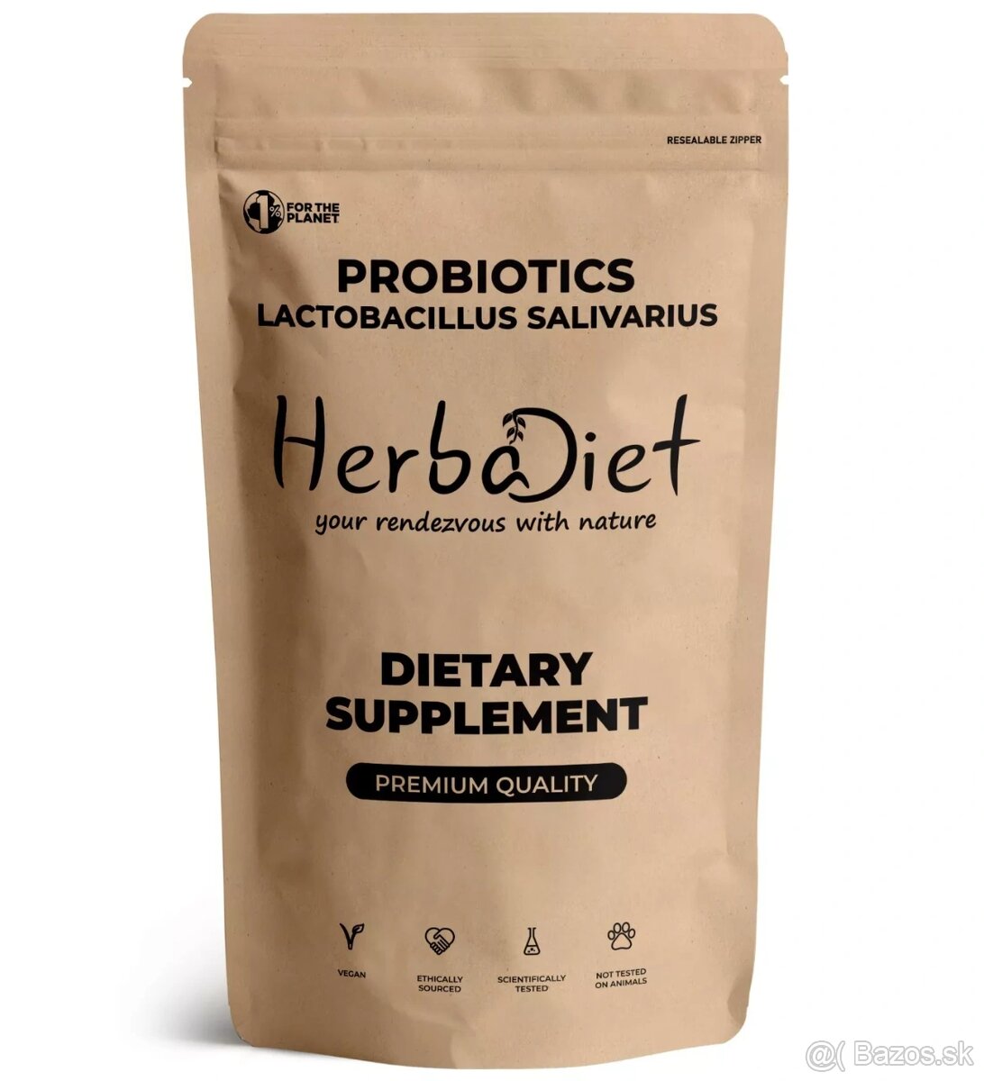 Predám probiotikum Lactobacillus salivarius proti H. pyloi