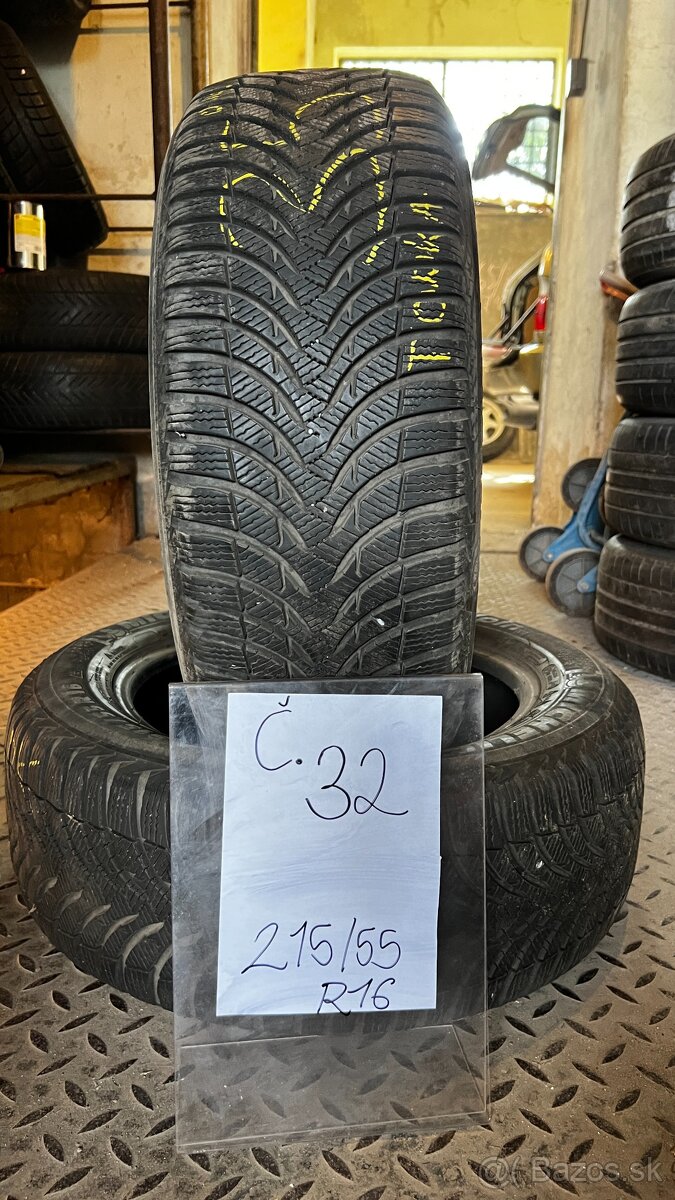 32. Michelin Alpine A4 215/55 R16
