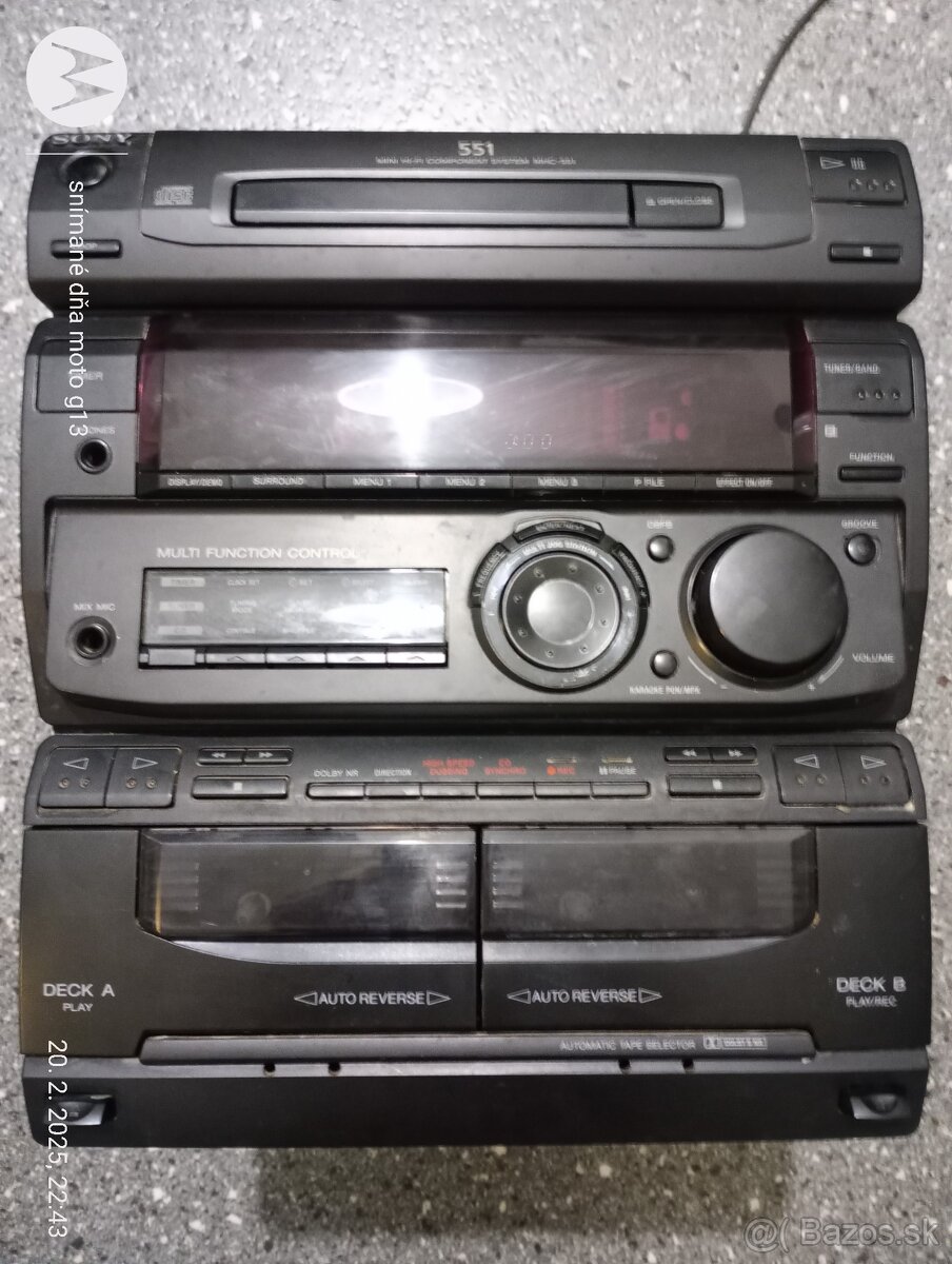 Sony MHC-551