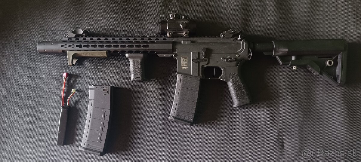 SA ar15 aeg 1,7J, mensi upgrade