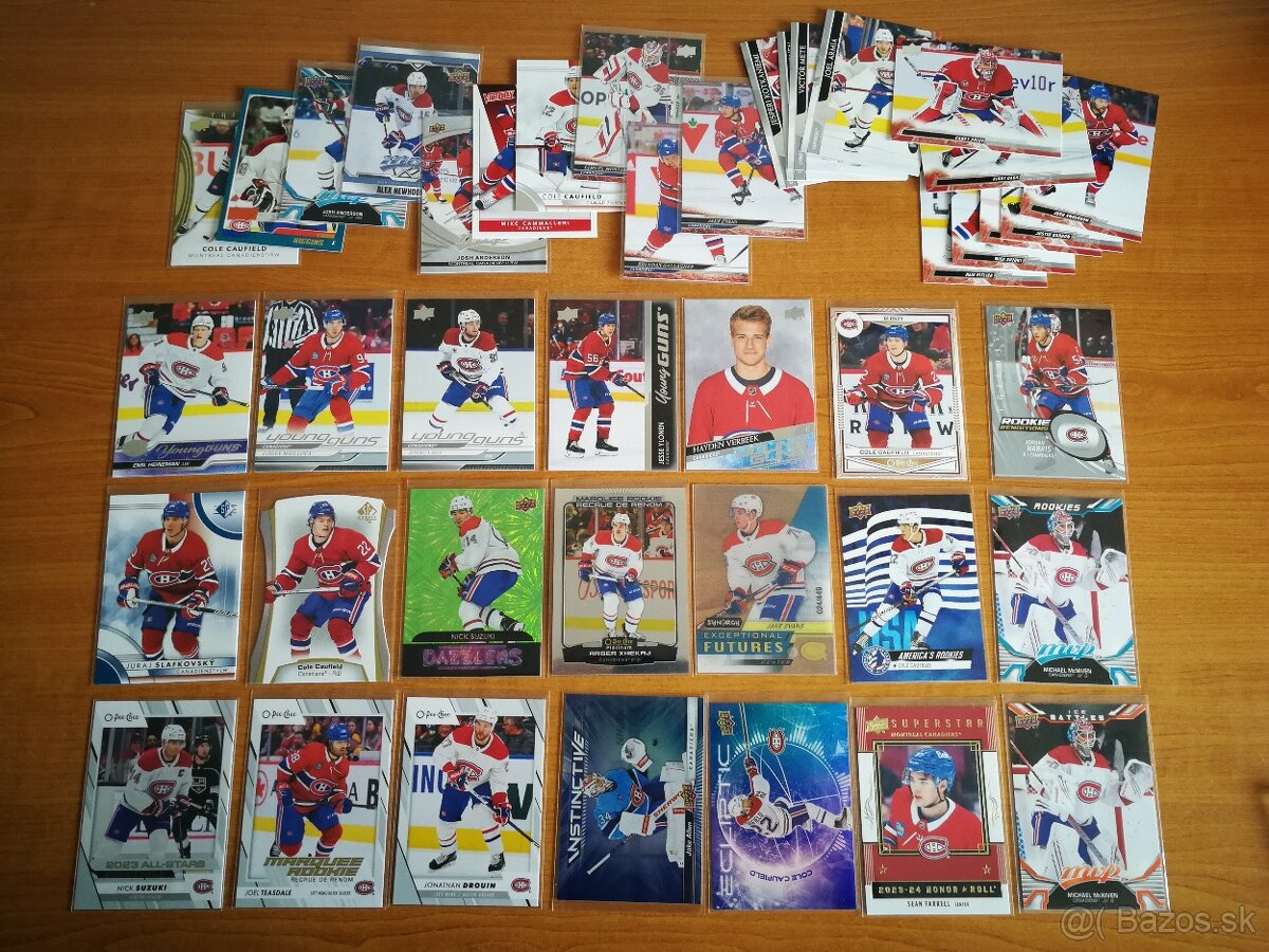 Hokejové karty Montreal Canadiens