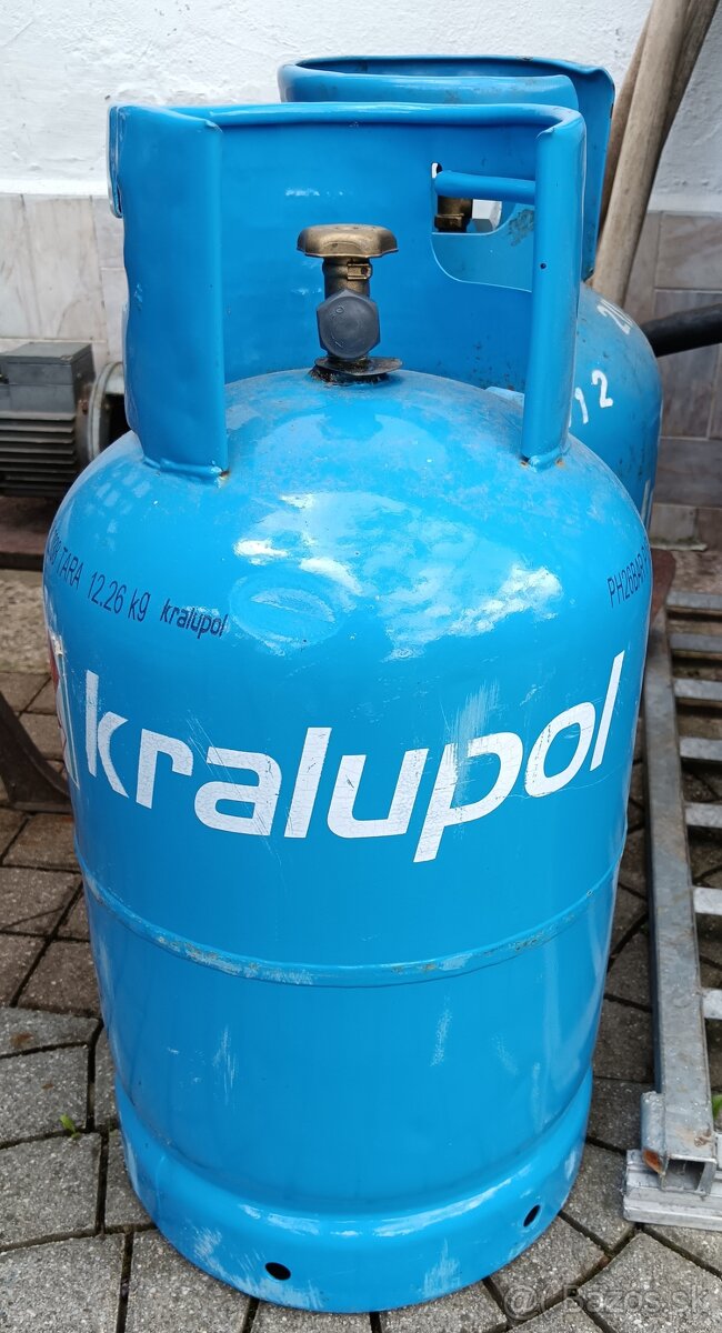 Nová,prázdna 10kg propan-butanová fľaša
