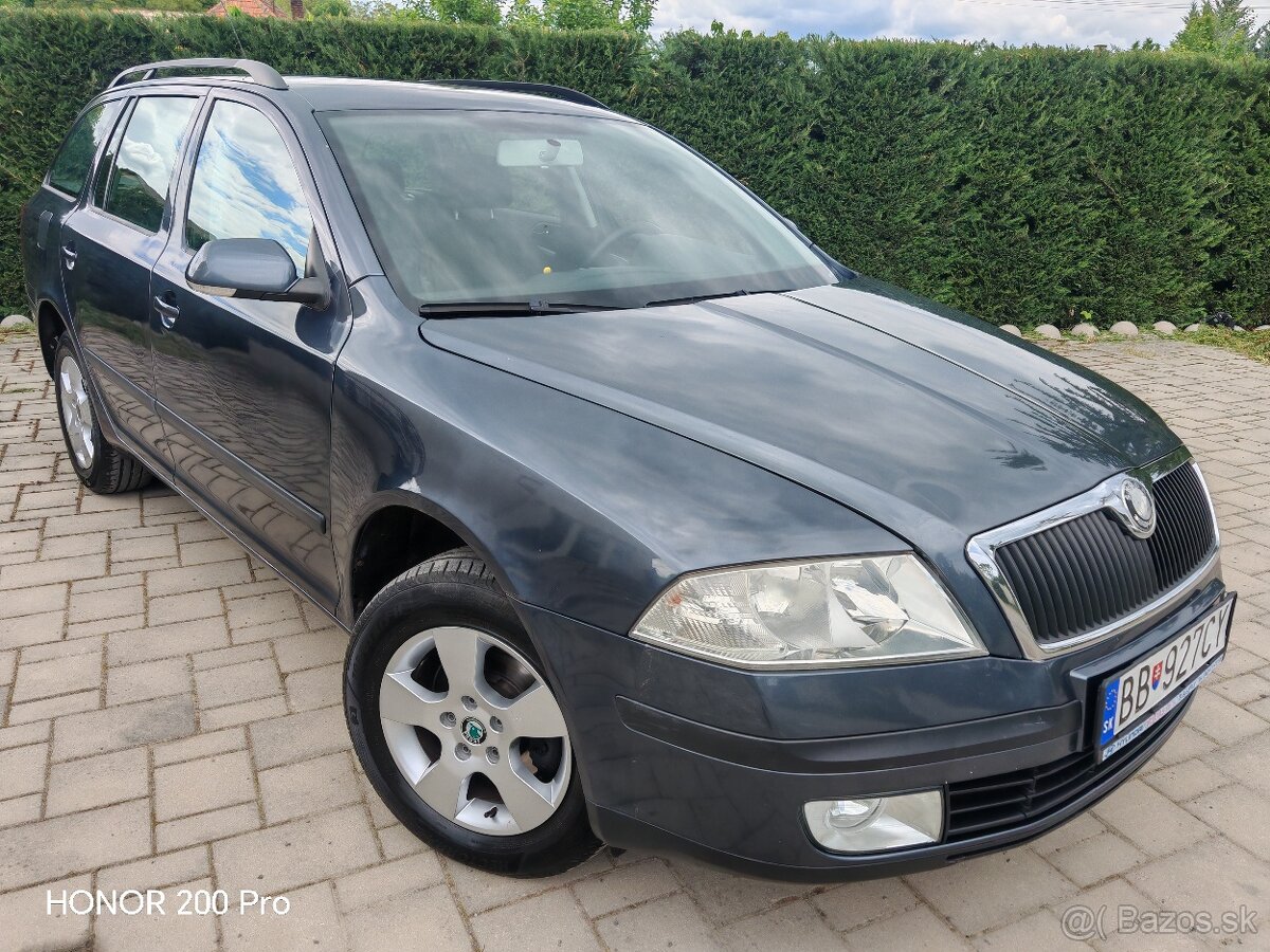 ✅ŠKODA OCTAVIA II COMBI 1.9 TDI 77KW ANBIENTE ŤAŽNÉ ✅
