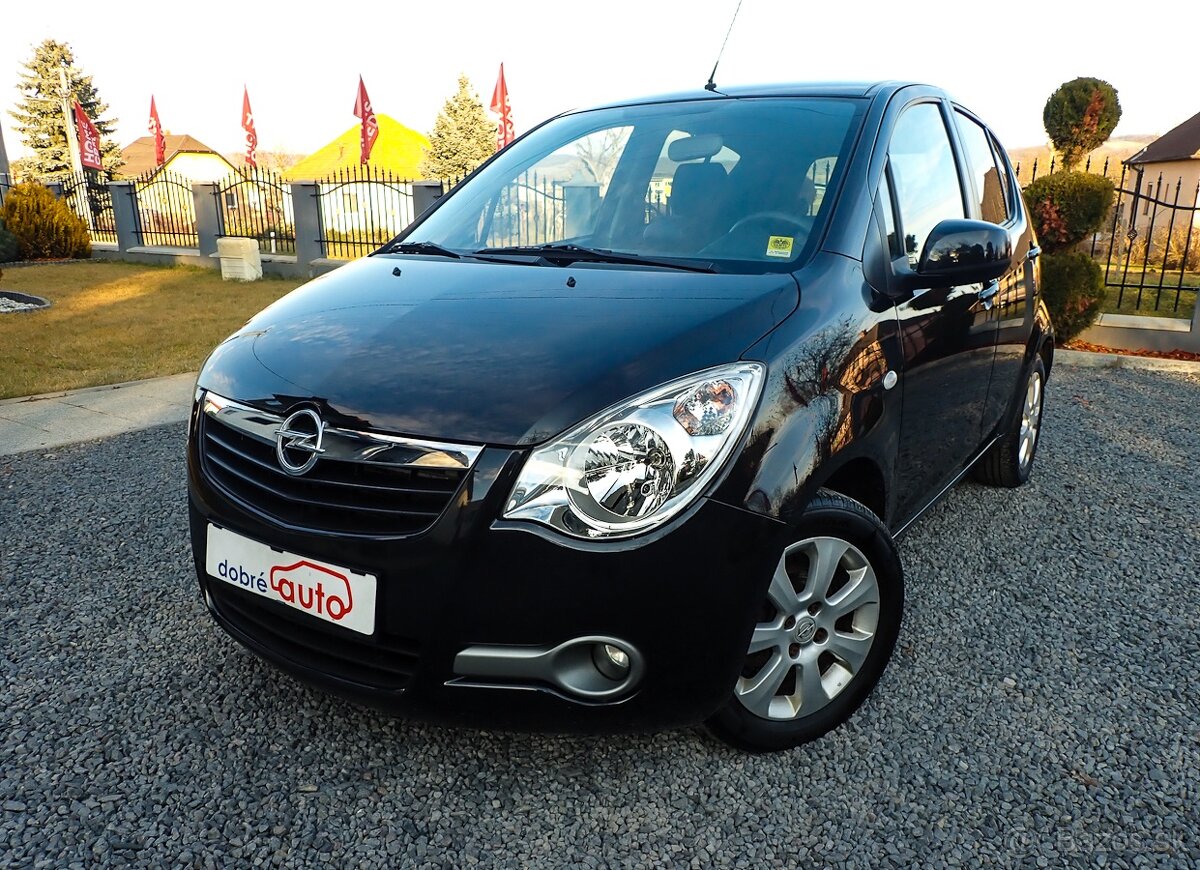 OPEL AGILA 1.0 12V BENZIN- 72tis KM - KLIMA, VYHREV SED