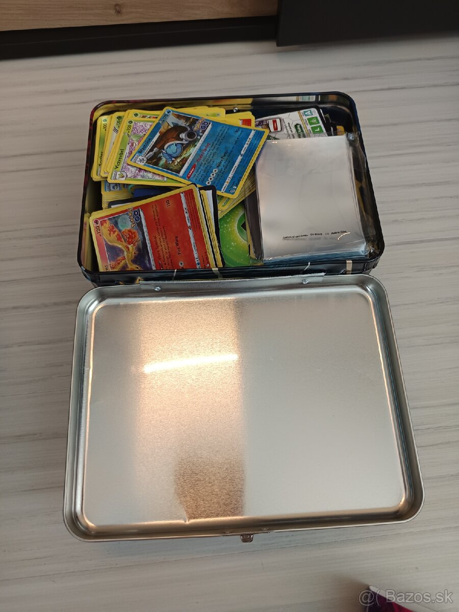 Pokemon Karty - zbierka vyše 200 kariet - Jumbo/Ex/Gx/V/VMax