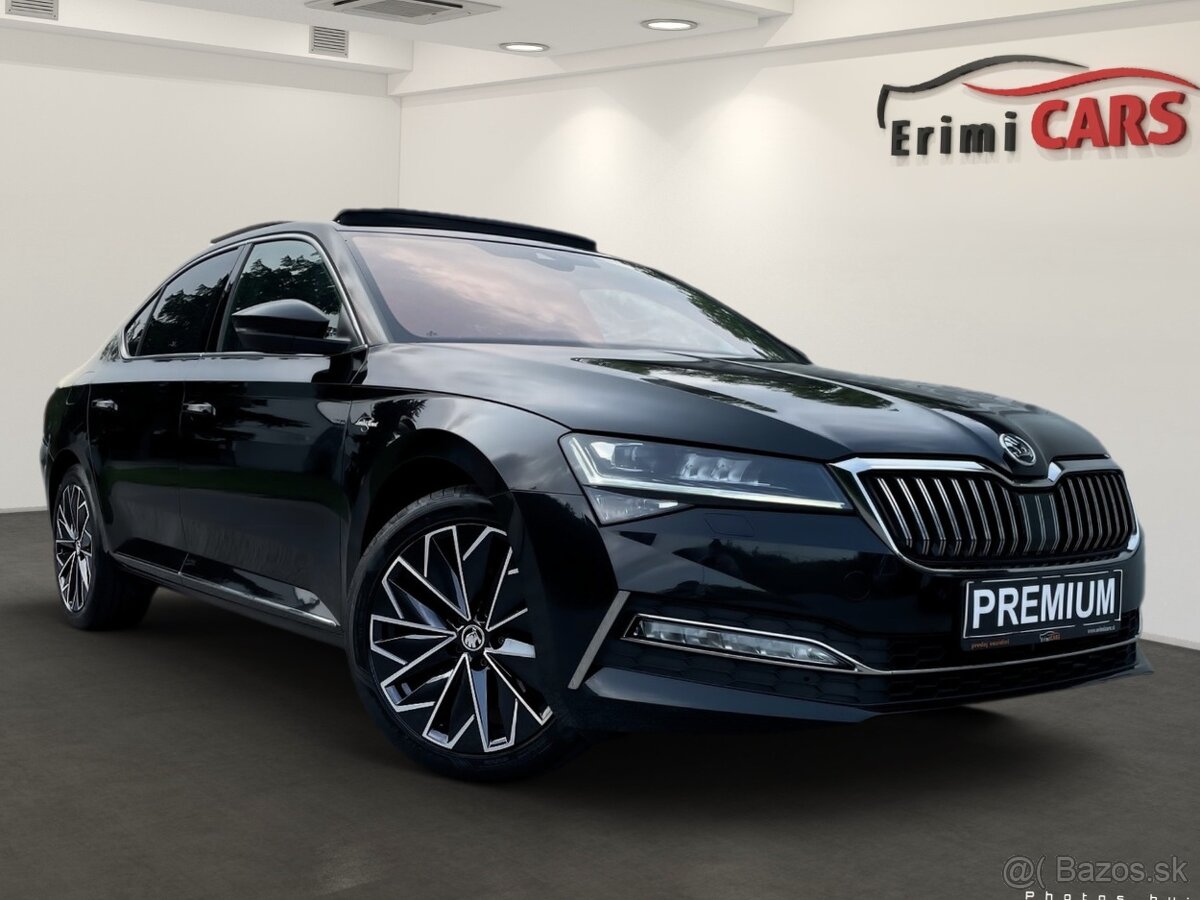 Škoda Superb 2.0 TDI LAURIN & KLEMENT CRYSTAL MATRIX PANO.