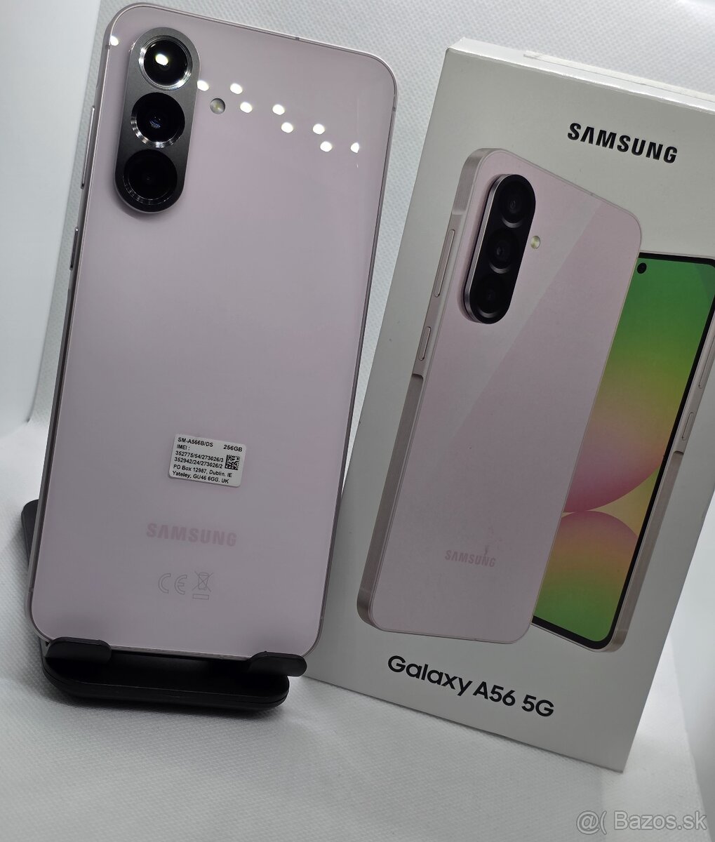 Samsung Galaxy A56 5G 8GB/256GB Awesome Pink - NOVÝ, ZÁRUKA