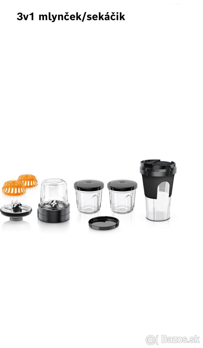Bosch MUZ45XCG1 Multimlynček 3v1 kuchynský robot mum