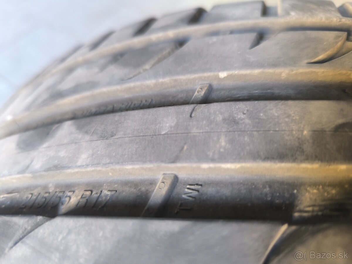 Predám letné pneumatiky 215/55 r17