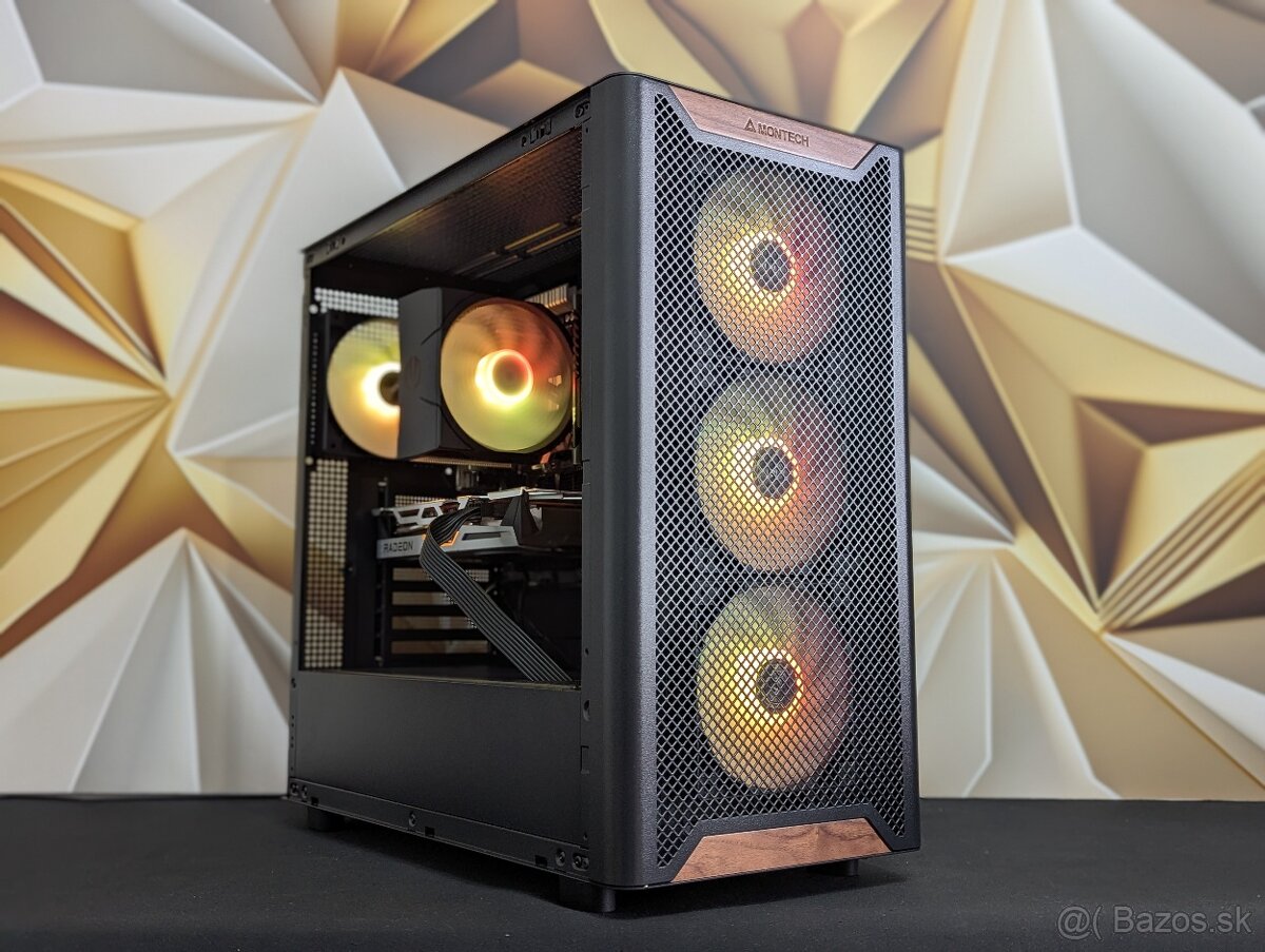AMD RYZEN 5 5600XT/RX 6600 XT/16GB RAM/500GB NVMe/650W