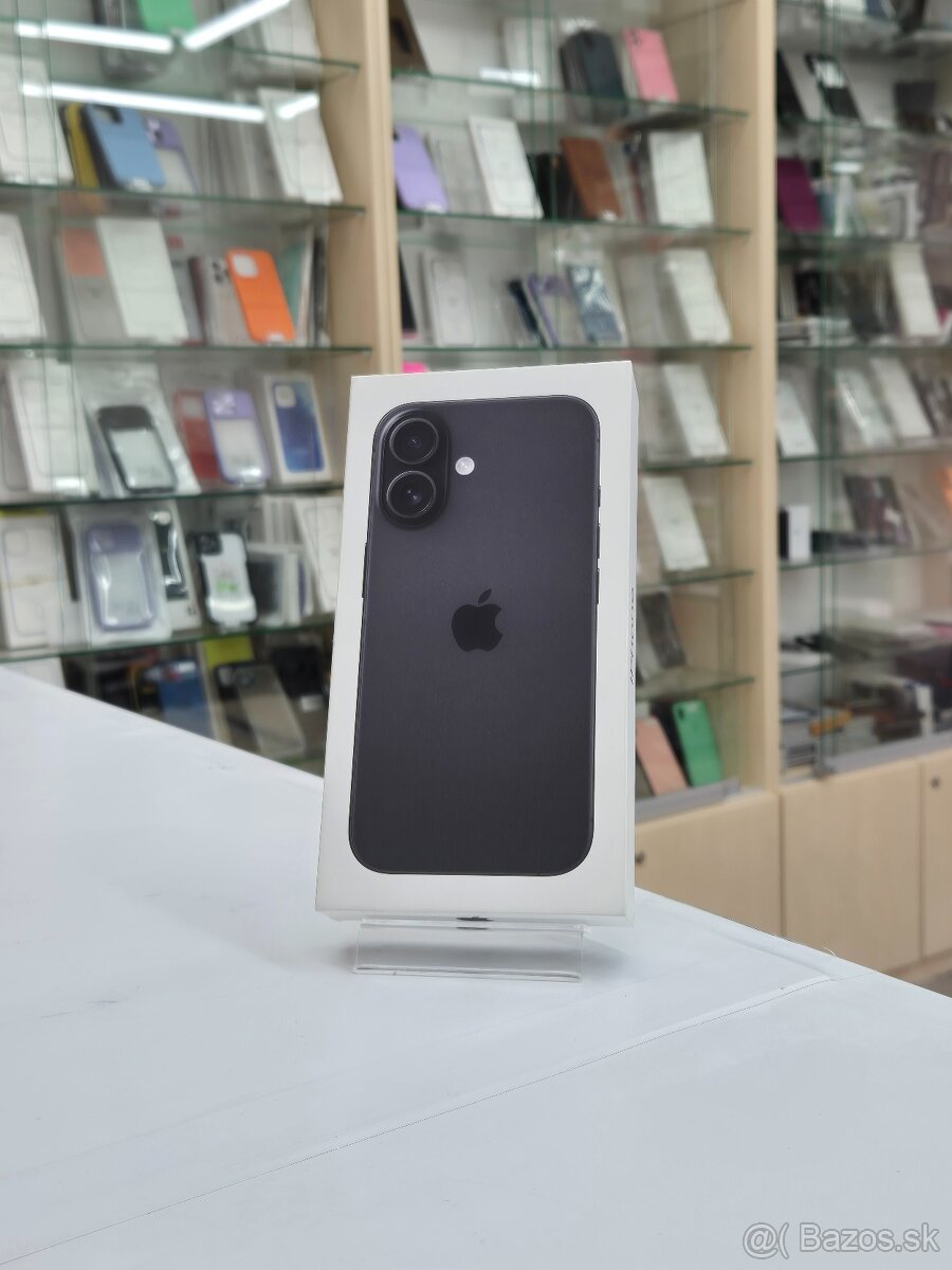 Apple iPhone 16 128GB čierny | NOVÝ KUS