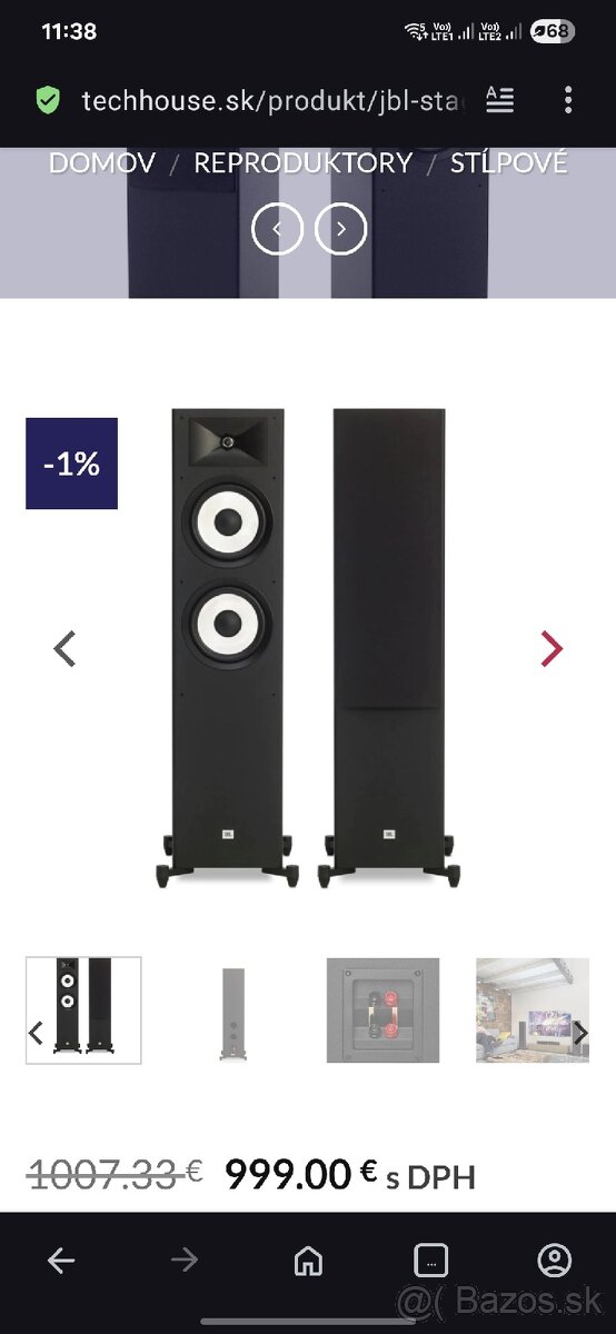 JBL Stage A190