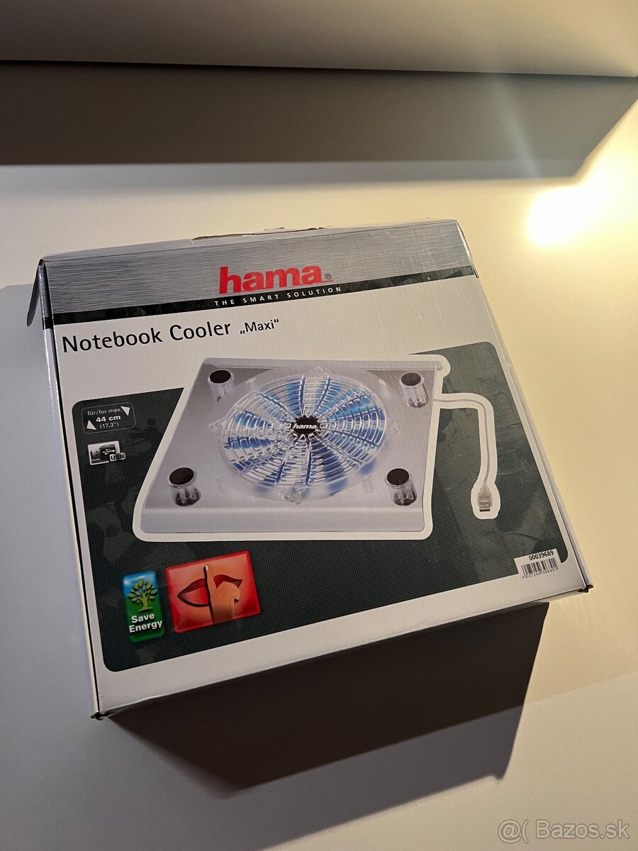 Predám chladič Hama Notebook Cooler Maxi