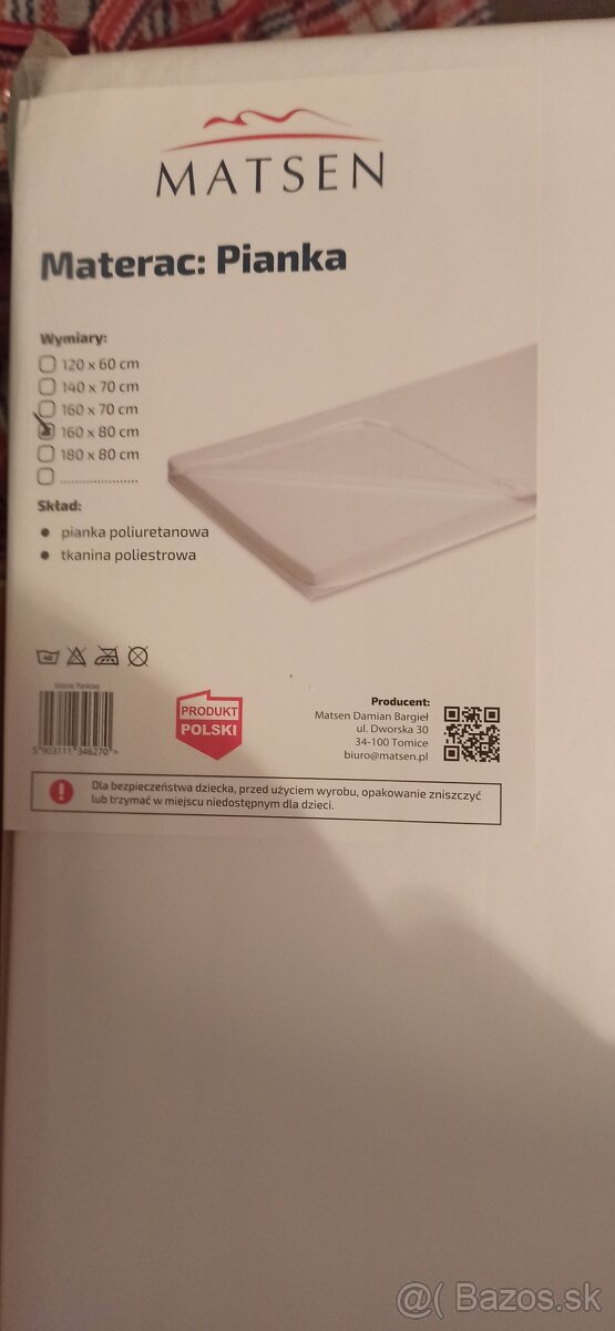 Predám nový matrac