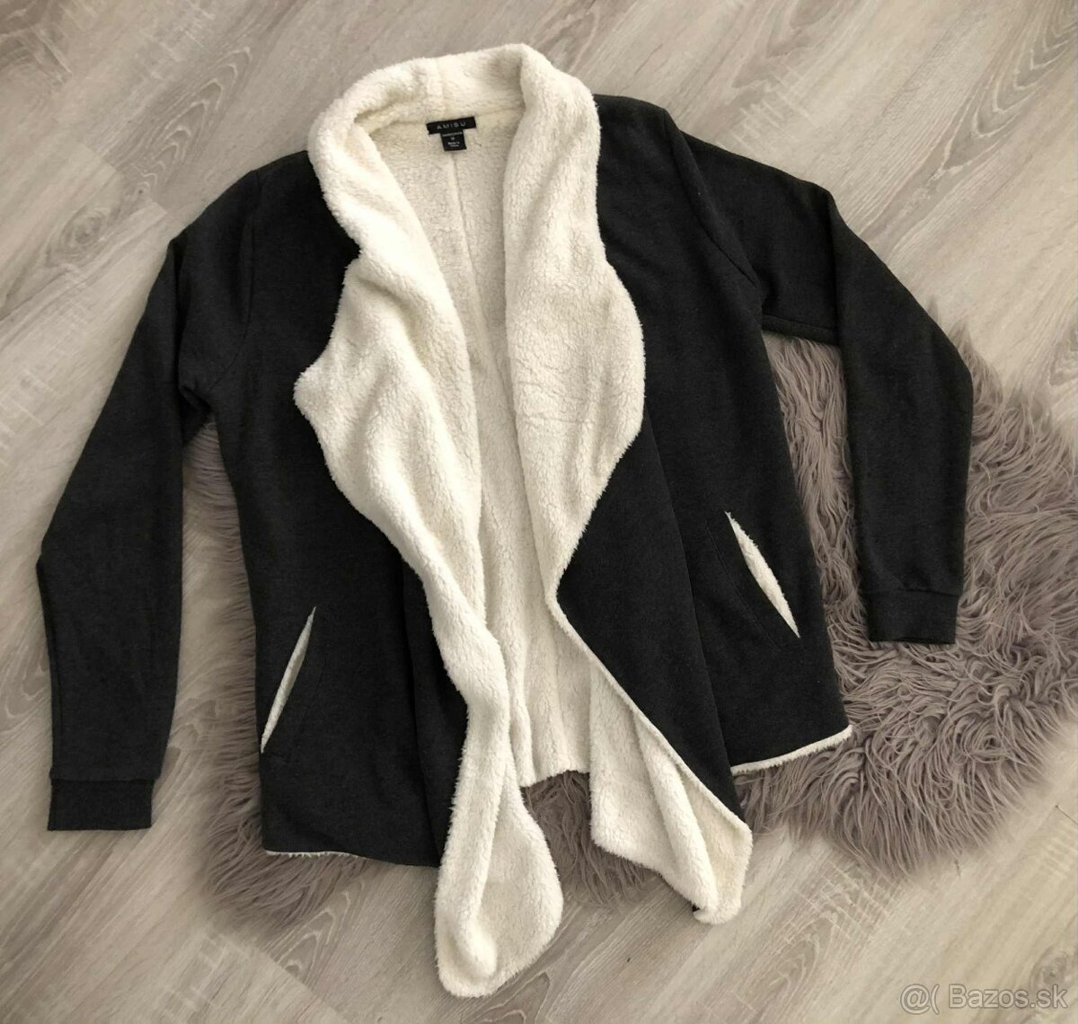 Zateplený kardigan, veľkosť M
