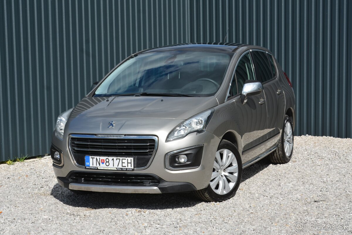 Peugeot 3008 1.60 Hdi, SR pôvod 1 majiteľ