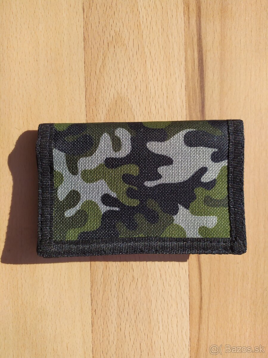 Nová maskáčová peňaženka,