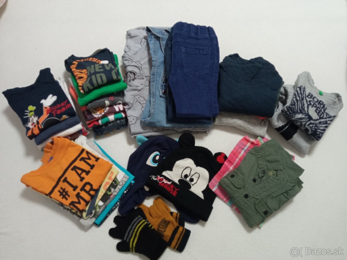Balík chlapčenskeho oblečenia 104