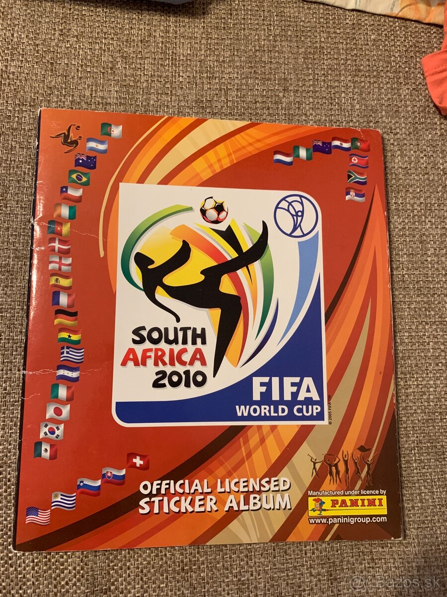 PANINI FIFA 2010 World Cup South Africa / Zberatelský album
