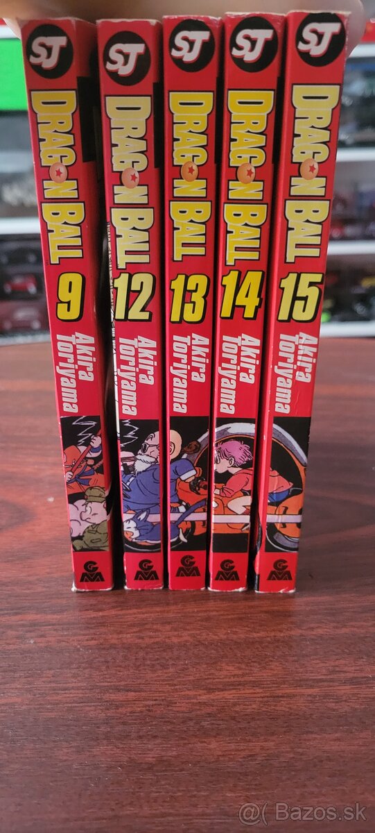 Predam knihy manga Dragon Ball