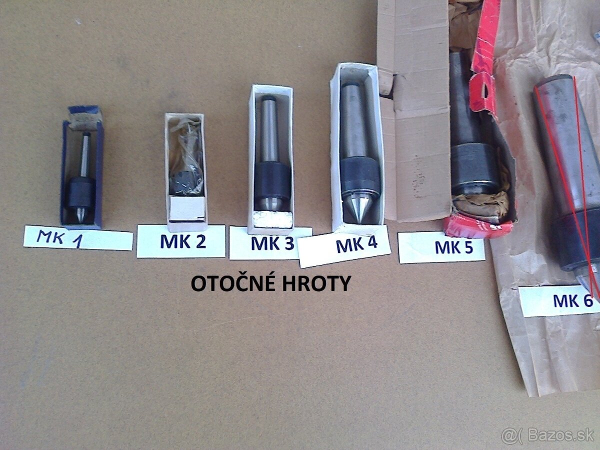 MK otočné hroty.